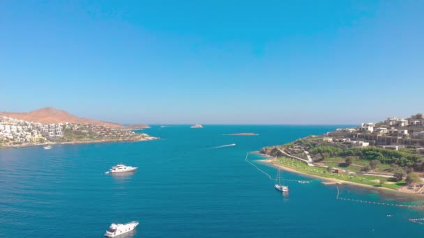 Blue Sea Resort Aerial — Videoclip de stoc