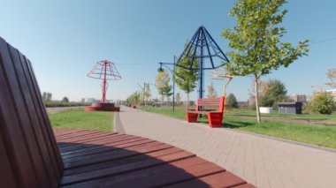 Park Bankları Yaya Yolu