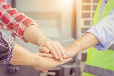 Başarı Takım Çalışması Konsepti, İş Mühendisleri Ekibi İnşaat Alanına katılıyor