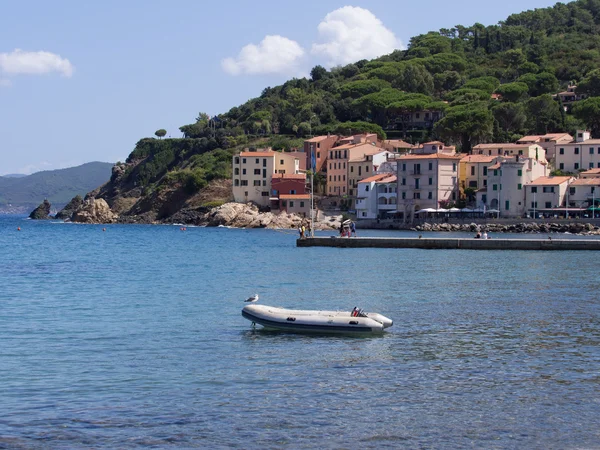 Krajobraz Wyspa Elba Toskania Włochy — Zdjęcie stockowe
