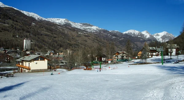 Hiver à Pragelato — Photo