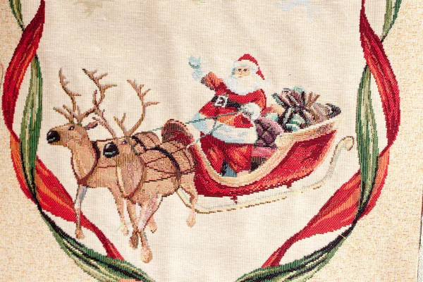 ผ้าขนหนูคริสต์มาส — ภาพถ่ายสต็อก