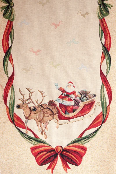 Kerstmis handdoek — Stockfoto