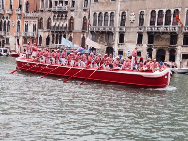Venedik - 4 Eylül: parade tarihi teknelerin Eylül tarihlerinde 