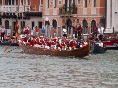 Venedik - 4 Eylül: parade tarihi teknelerin Eylül tarihlerinde 