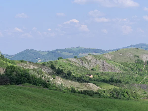 Panorámás kilátás nyílik a toszkán-Emilian Appenninek Olaszország — Stock Fotó