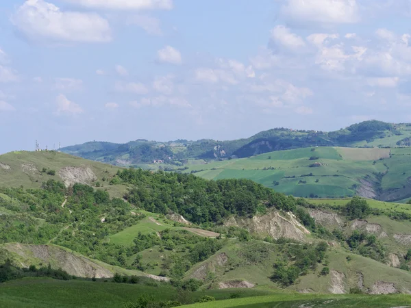 Panoramatický výhled z Itálie Toskánsko-emiliánských Apenin — Stock fotografie