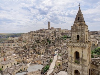 Sabahları Matera manzara