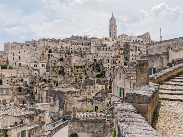 Paisaje de Matera por la mañana — Foto de Stock