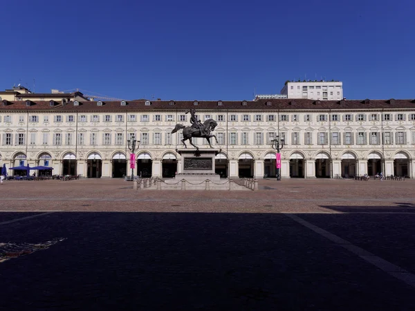 Piazza San Carlo Torino — Foto Stock