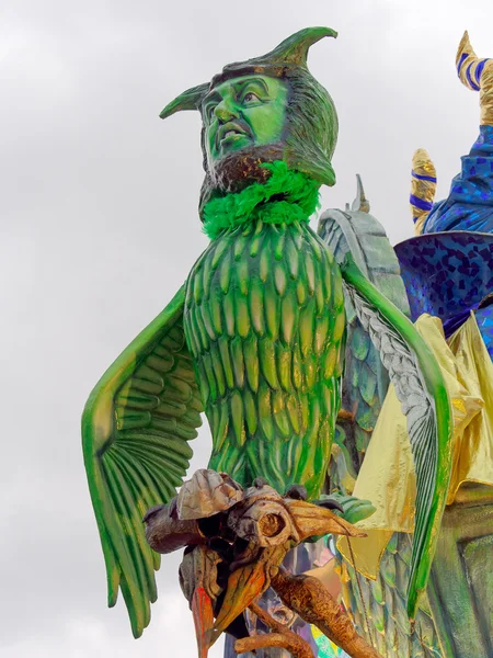 VIAREGGIO, ITALY - FEBRUARY 7:   allegorical float  at Viareggio — Stock Photo, Image