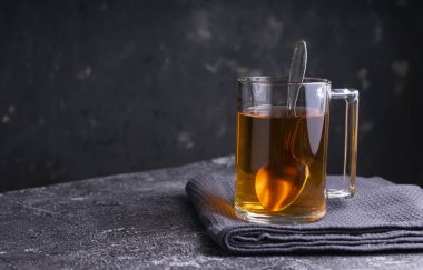 Seçici odak: Seylan siyah çayı