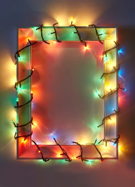 Christmas lights ram — Stockfoto