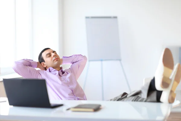 Portrait of relaxed businessman — Stock Photo, Image