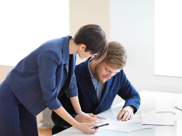 Business people having meeting — Stock Photo, Image