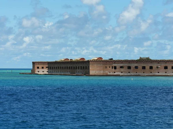 Fort Jefferson Una Fortaleza Histórica Parque Nacional Dry Tortugas Florida — Foto de Stock