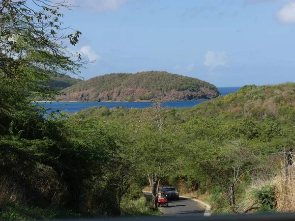 Zoni Beach Con Camino Sinuoso Culebra Puerto Rico — Foto de Stock