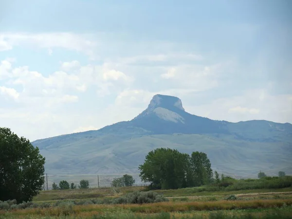 Gyönyörű Táj Fenekek Mentén North Fork Highway Wyoming — Stock Fotó