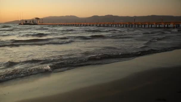 Timelapse des vagues — Video