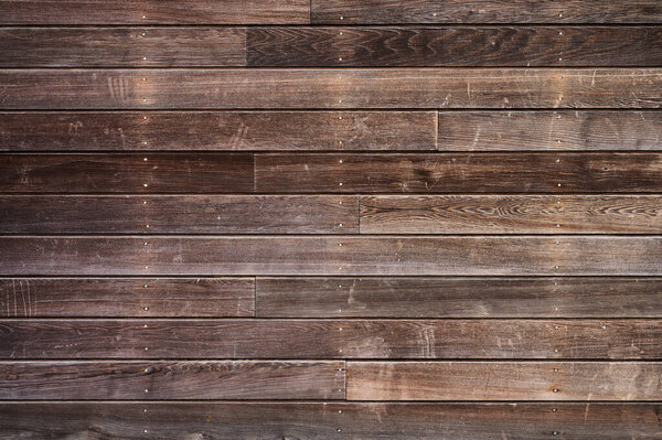 wooden boards in various shades of brown