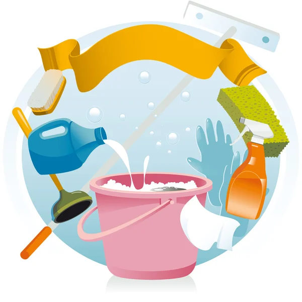 Nettoyage général — Image vectorielle