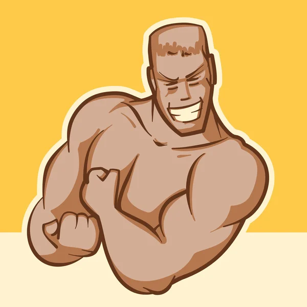 Bodybuilder — Stock Vector