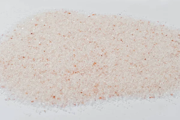 Pembe Himalaya tuzu. Turuncu tuz kristallerinin dokusu.