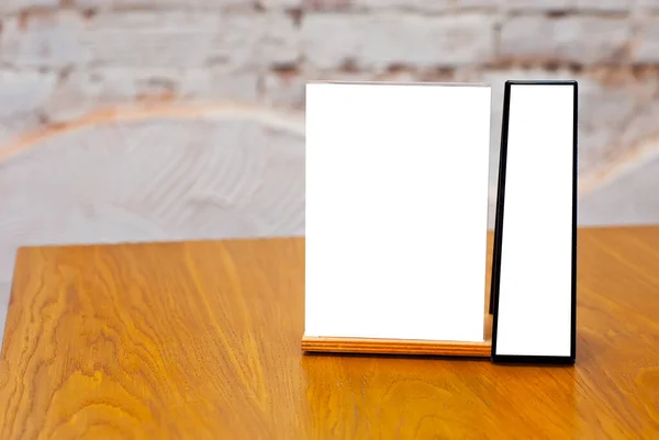 Tableta Con Espacio Vacío Para Texto Blanco Diseño Para Diseño — Foto de Stock