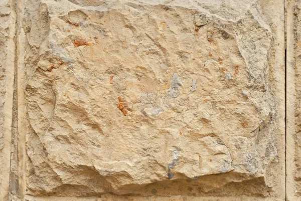 Gipsz Sárga Falon Beton Fal Textúra Közelről — Stock Fotó
