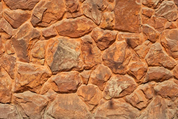 Textur Aus Ziegelmauern Und Betonblöcken Muster Von Steinplatten Gleichmäßig Einer — Stockfoto