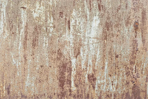 Texture Old Metal Fence Scratched Metal Sheet Paint — Stock Photo, Image