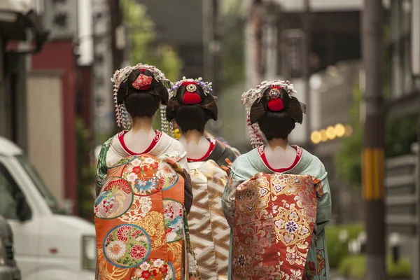 Vrouwelijke schoonheid in Japan Rechtenvrije Stockfoto's