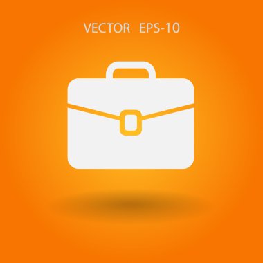 Evrak Çantası'nı düz simgesi