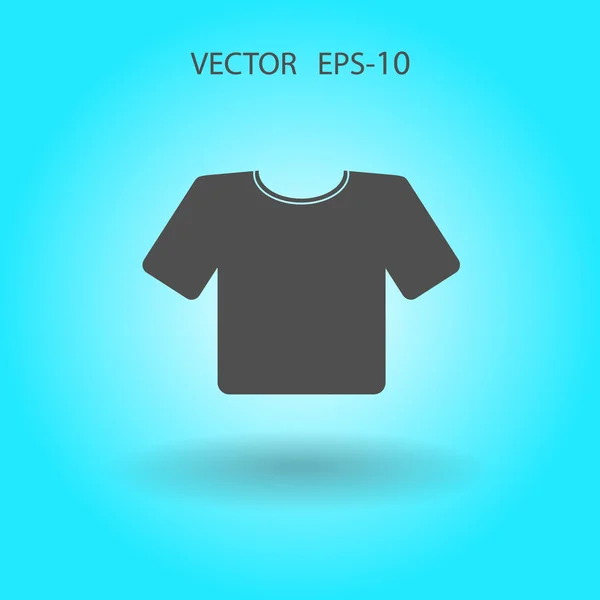 Flat T-Shirt icon — Stock Vector