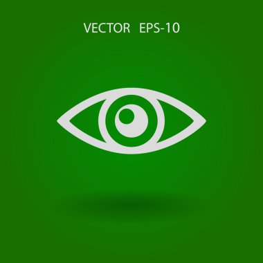 Denetim düz simgesi