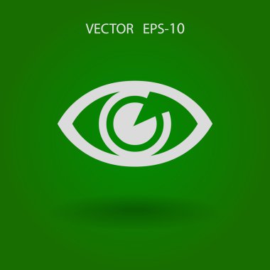 Denetim düz simgesi