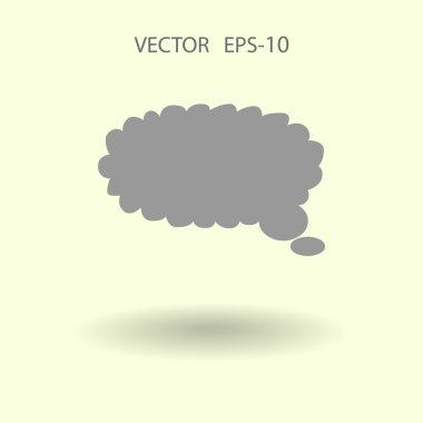 iletişimin bir düz simgesi