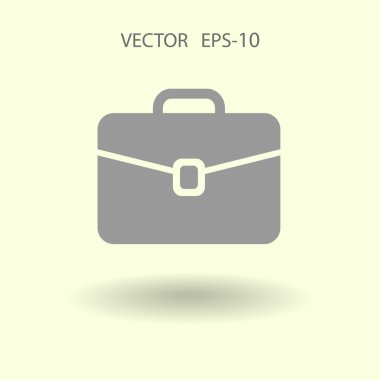 Evrak Çantası'nı düz simgesi