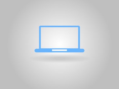 dizüstü düz simgesi