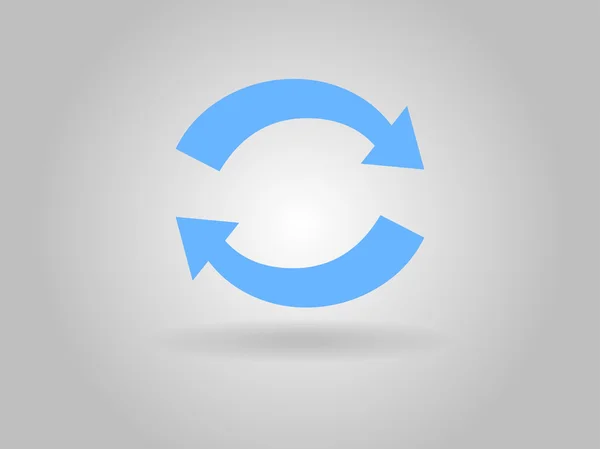 Flat icon of cyclic — Stock Photo, Image