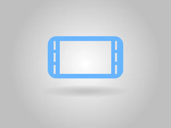 Płaski ikona gamepad — Zdjęcie stockowe