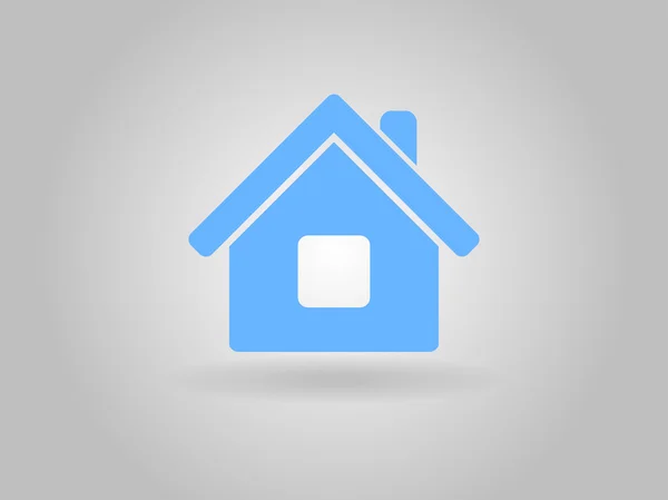 Flat icon of home — Stock Photo, Image