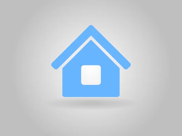 Flat icon of home — Stock Photo, Image