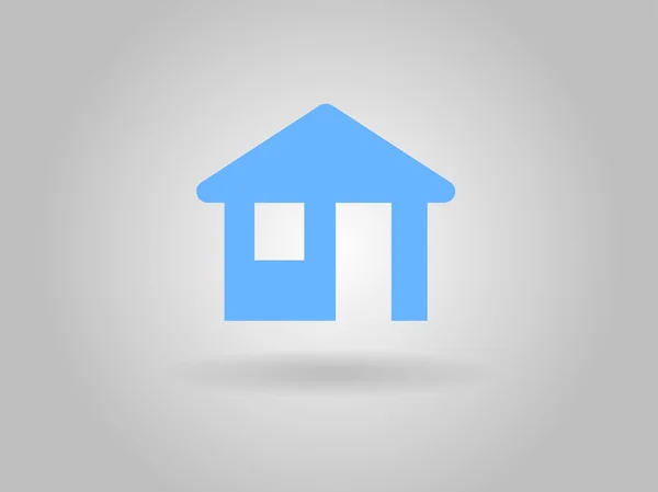 Flat icon of home — Stock Photo, Image