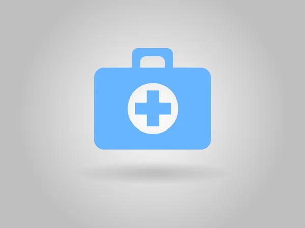 Flat icon of ambulanse — Stock Photo, Image