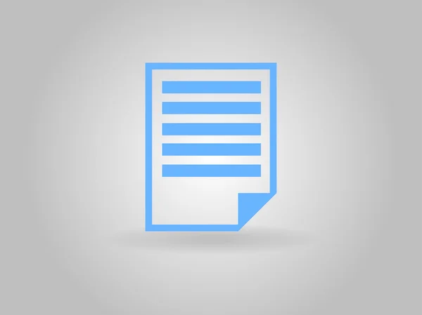 Flat icon of notes — Stock Photo, Image