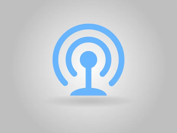 Icono plano de wifi — Foto de Stock