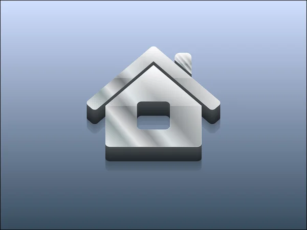 3d illustration of houme icon — Stock Photo, Image