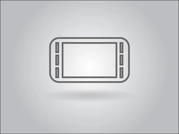 Flat icon of gamepad — Stock Photo, Image