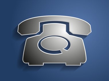 eski telefon simgesi